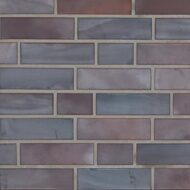 Клинкерная плитка Stroeher Karavette 325 achatblue flashed